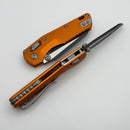 Microtech MSI RAM LOK Mini Orange Fluted Aluminum Handles w/ Black M390MK 210M-1FLOR