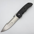Pre Owned Custom Knife Factory Eagle Rock w/ Black Carbon Fiber & S90V