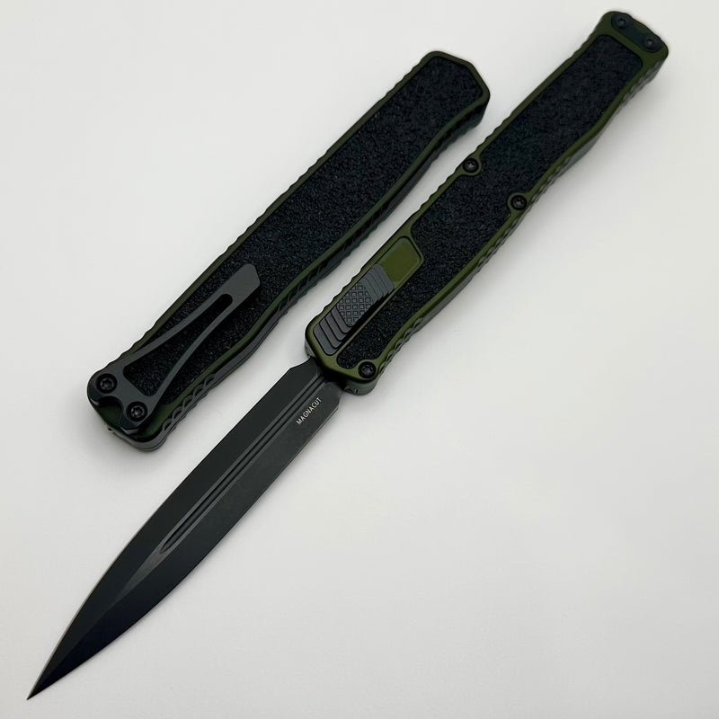 Heretic Knives Cleric II 2 OD Green & DLC Double Edge Magnacut H020-6A-GRN
