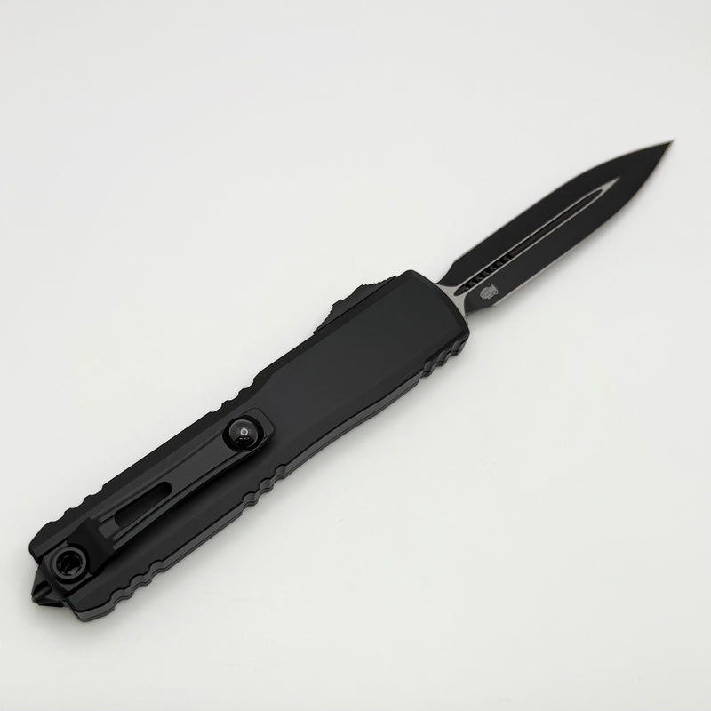 Grenade Blem Microtech Ultratech ZBP D/E Tactical w/ Black Handle 1122-1T