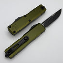 Microtech UTX-85 Gen IV w/ OD Green Handle & Black S/E M390MK 12314-1OD