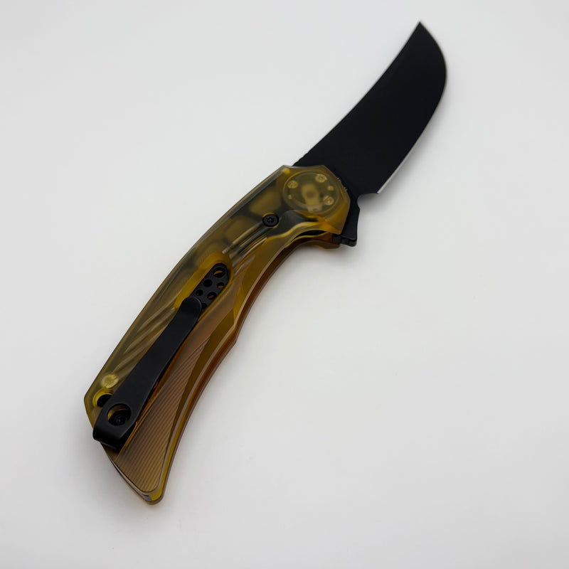 Reate Knives PL-7 Ultem Handles & PVD Nitro-V