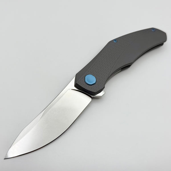 Holt Bladeworks Renegade w/ Checkered Titanium Handles & Stonewash M39
