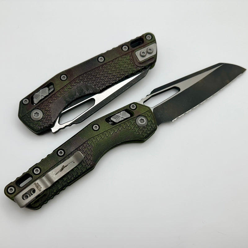 Microtech Knives MSI RAM LOK Outbreak Polymer & Full Serrated M390MK 210T-3PMOBS