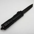 Factory Blem Microtech Scarab 2 Gen 3 Tanto Shadow w/ Spine Fluting 1279-1DLCTSH