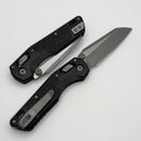 Microtech MSI RAM LOK Mini Black Frag Aluminum Handles w/ Apocalyptic Serrated M390MK 210M-11APFR
