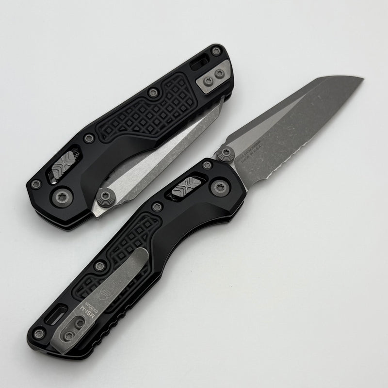 Microtech MSI RAM LOK Mini Black Frag Aluminum Handles w/ Apocalyptic