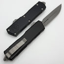 Microtech Scarab 2 Gen 3 Executive w/ Black Handle & D/E-S Apocalyptic M390MK 1181-10AP