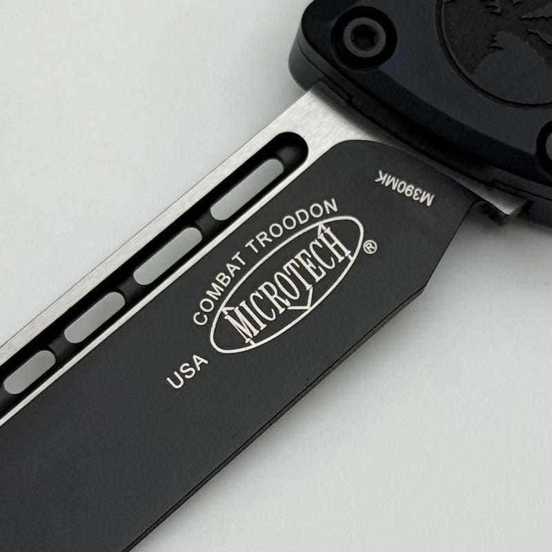 Grenade Blem Microtech Knives Combat Troodon Gen III Tactical Single Edge 1143-1T Factory Second