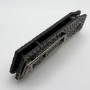 Medford TFF-1 Fat Daddy Black/Brush Silver Cobblestone Handles w/ Tumbled S45VN