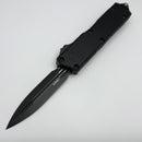Microtech Scarab 2 Gen 3 Executive Tactical w/ Black Handles & D/E Black M390MK 1175-1T