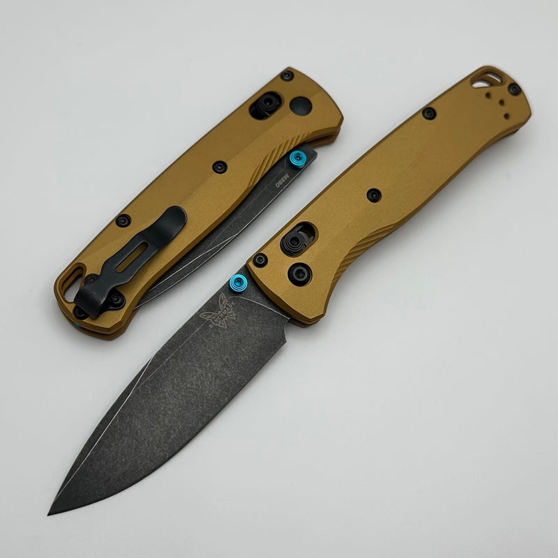 Benchmade Bugout Burnt Brass Aluminum & M390 535BK-07