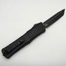 Grenade Blem Microtech Knives Combat Troodon Gen III Tactical Tanto w/ Black Handle 1144-1T