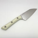 Microtech Santoku 4.2" Ivory G-10 Handle w/ Stonewash M390MK 3300-10IV