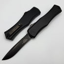 Microtech Knives Hera II DLC Recurve w/ Black Handle Signature Series 1705-1DLCTS