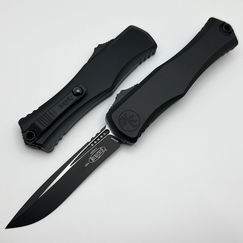 Microtech Knives Hera II Tactical Recurve w/ Black Handle 1705-1T