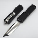 Marfione Custom Executive Scarab 2 Gen 3 Cracked Ice Chisel Tanto w/ Hefted Black Aluminum Handle