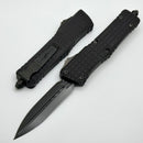 Microtech Combat Troodon Delta Frag Shadow Fluted DLC Double Edge 142-1CT-DSH