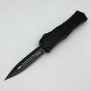 Factory Blem Microtech Knives Mini Hera Black Tactical D/E M390MK 1702M-1T