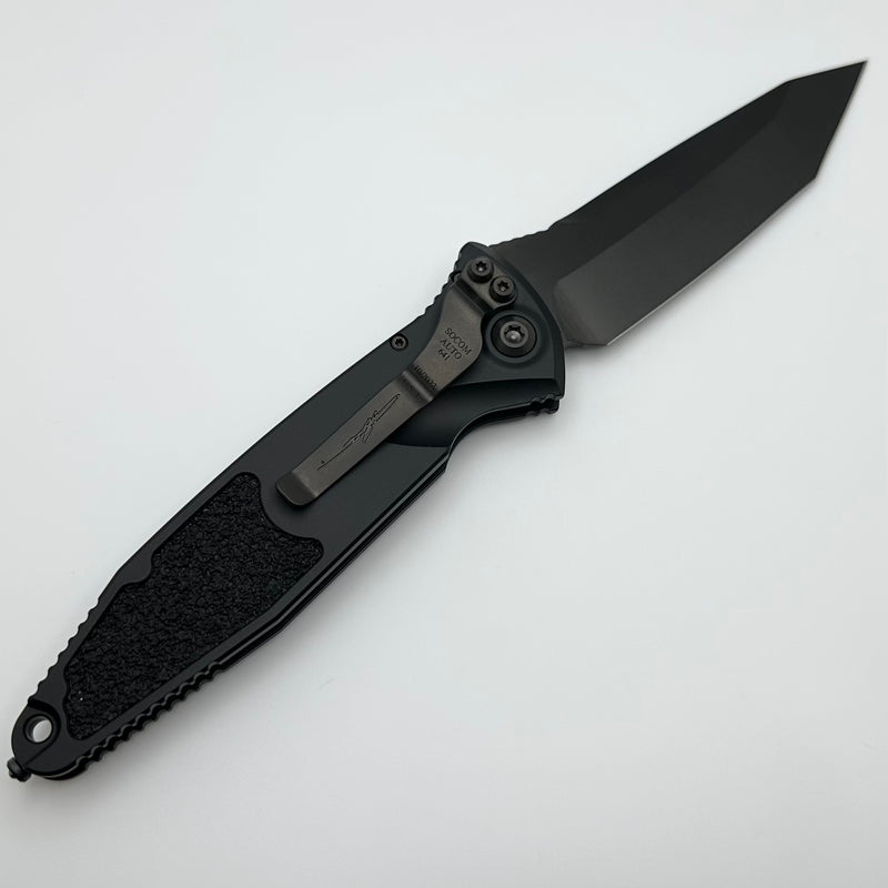 Microtech Socom Elite Shadow T/E DLC Deep Engraved Signature Series 161A-1DLCTSH