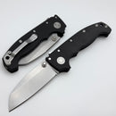 Demko Knives MG AD20 w/ Black G10 Handles & CPM-3V Shark Foot