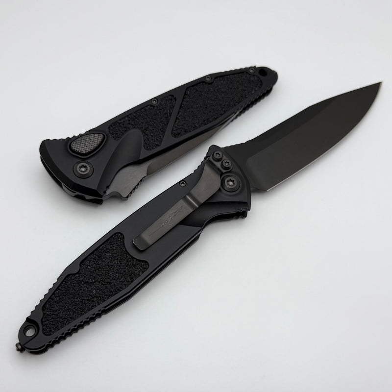 Microtech Socom Elite Shadow S/E DLC Deep Engraved Signature Series 160A-1DLCTSH