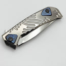 Custom Knife Factory UMMU Dalawa 2 w/ Polished Titanium & Polished M398