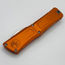 Microtech Knives Combat Troodon Gen III Stonewash Tanto w/ Orange Handle 1144-10OR