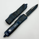 Microtech UTX-85 Single Edge Navy Camo Signature Series 231-1NACS