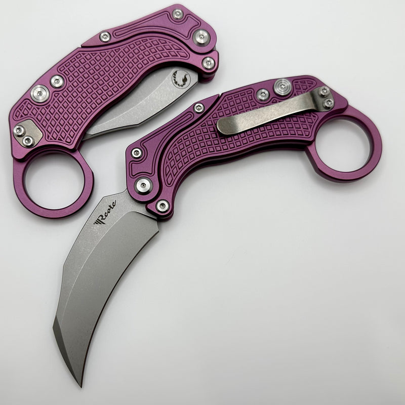 Reate EXO-K Aluminum Oxidized Purple w/ Stonewash N690