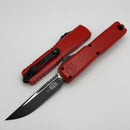 Factory Blem Microtech Ultratech ZBP Tactical S/E w/ Red Cerakote Handle 1121-1RD