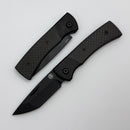 Chaves Knives Slip Joint YKWII w/ Tanto M390 & Titanium Handles w/ Carbon Fiber Inlays - 50 Series