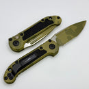 Microtech Knives LUDT Gen III Bazooka Camo Serrated Drop Point 1135-2BOCS-Z4