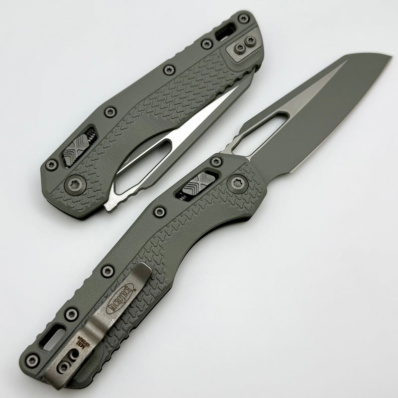 Microtech Knives MSI RAM LOK Polymer Bull Shark Gray Cerakote Standard 210T-1PMCBG