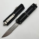 Microtech Scarab 2 Gen 3 S/E Stonewash Partial Serrated Standard 1278-11