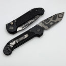 Microtech Knives LUDT Gen III Geo Trace Camo Tanto 1136-1GOC