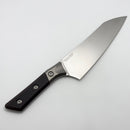 Microtech Chef's Knife Black Cherry G-10/Bead Blast Ti Handle w/ Stonewash M390MK 3000B-10BC