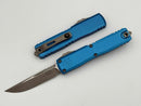Microtech Ultratech Gen IV S/E Apocalyptic Standard w/ Blue Handle 11214-10APBL