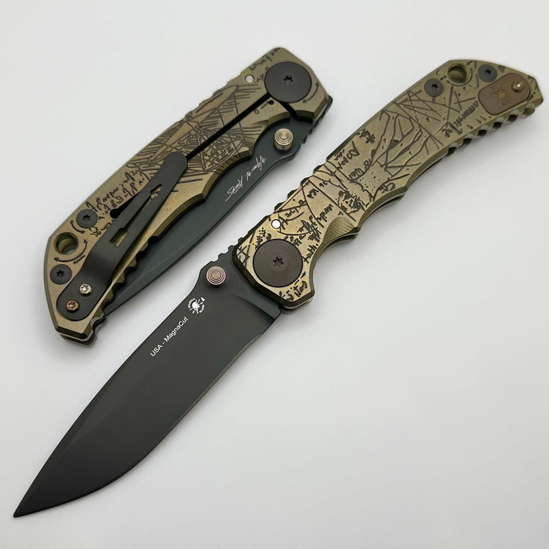 Spartan Blades Harsey Folder 2023 Divinci's Vitruvian Man Edition