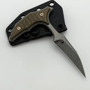 Microtech & Bastinelli Bee Marfione Select w/ Bronze Titanium Handles & Bronze Hardware 218-10APMS2