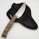 Microtech Akris w/ Dark Earth G-10 Handles & Stonewash Standard M390MK 95-10DE-1