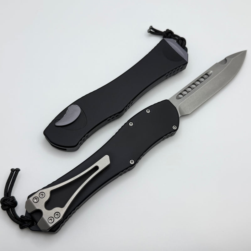 Heretic Hydra V4 Proof Run w/ Black Aluminum Handle & Stonewash S/E H407-2A