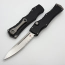 Microtech Marfione Select Halo IV Black Handle w/ Stonewash Serrated Clip Point M390MK 1150-11MS1