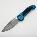 Grenade Blem Microtech Knives LUDT Gen III Apocalyptic Drop Point w/ Blue Handle 1135-10APBL