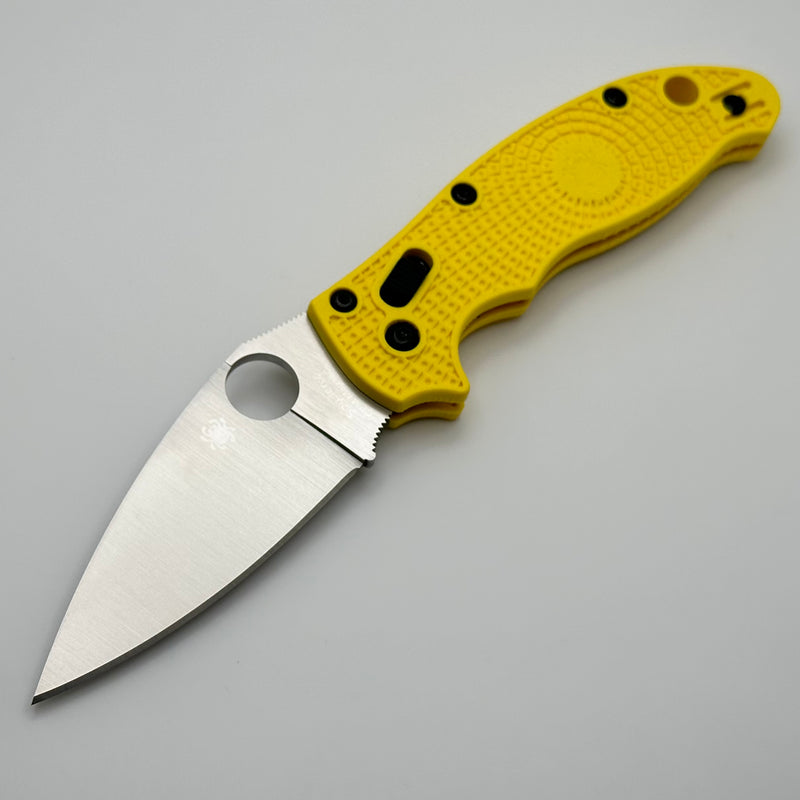 Spyderco Manix 2 Lightweight Salt Yellow & MagnaCut C101PYL2 Pre Owned