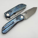 Remette RT Peregrine Falcon Titanium Handles w/ Thunder Lightning Accents & M390 RTT1-TX