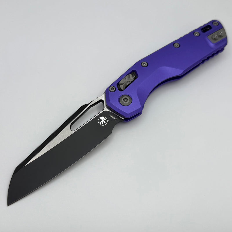 Microtech Knives MSI RAM LOK Purple Aluminum & Black M390MK 210-1PU