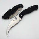 Spyderco Knives Civilian Black G-10 & VG-10 C12GS
