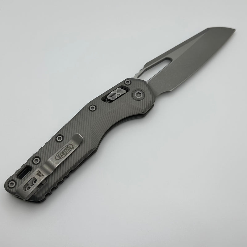 Microtech Knives MSI RAM LOK Fluted Natural Clear Apocalyptic Standard M390MK 210-10APFLNC Pre Owned