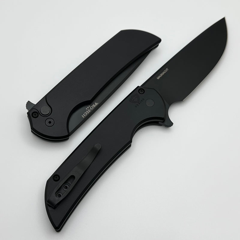 Pro-Tech Mordax Black Handles & DLC MagnaCut MX103